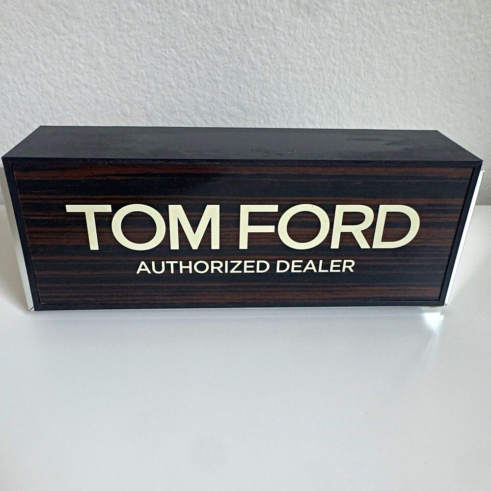 Tom Ford Eyewear Authorized Dealer Marcolin Counter Display Sign 2015